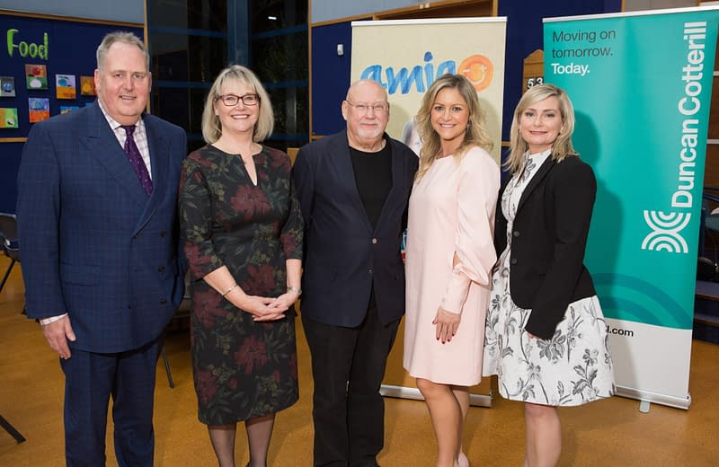 Toni Street, Heather McRae, Sir Ray Avery, Vanessa Sorenson and Lisa King at Amigo Bar Launch Event